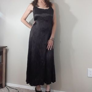 💝Calvin Klein Brown Crinkle Dress